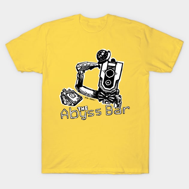 The Abyss Bar with Lloyd and Tip-C Deep Rock Galactic T-Shirt by CatsandBats